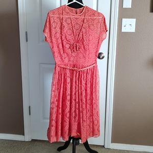 Vintage lace 1940-1950's style dress size 4